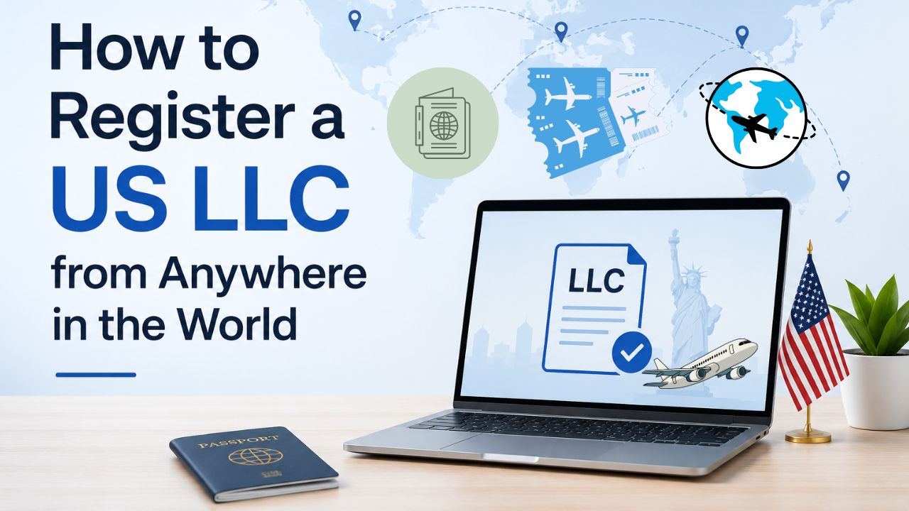 How to Register a US LLC from Anywhere in the World